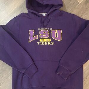 Russell Athletic Purple LSU Hoodie
